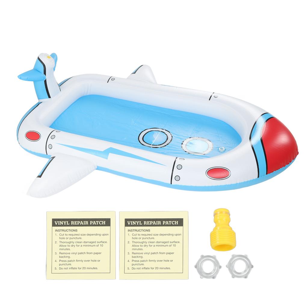 Inflatable Sprinkler Pool PVC Kids Cute Water Spray Pad Splashing Fountain Toys for Outdoor