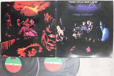 LP Record CROSBY STILLS NASH  YOUNG  4 Way Street P50089A ATLANTIC 1971 Japan Rock Used