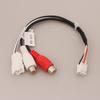 8P Cinch RR RL Audioausgang Stecker/Buchse Kabel Android Autoradio Multimedia Universal TS10 TS18 8581 FYT7862S FYT9863