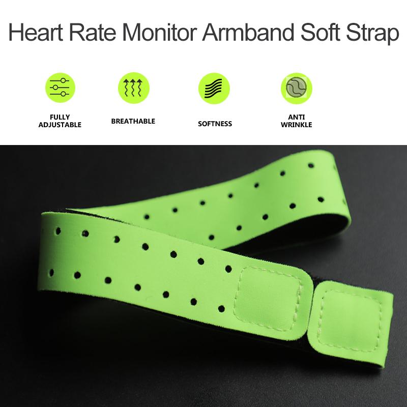 Heart Rate Monitor Armband Replacement Straps Compatible with OTF Coospo OT Burn OXSS LIVLOV Wahoo CYCPLUS NEWBOLER Magene2