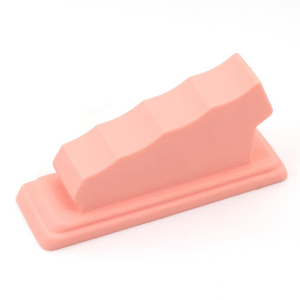 Silicone Nail Art Finger Support Sturdy Finger Stand Nail Practice Assistant Mat  For Nail Salon