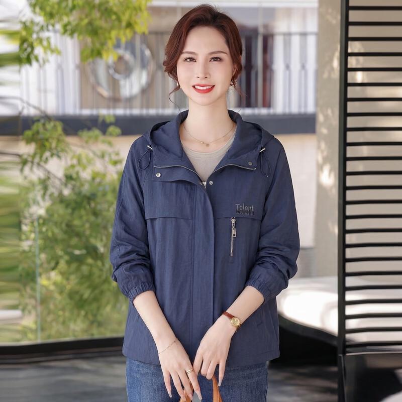 Yalu Women's Fall Lightweight Hooded Jacket
