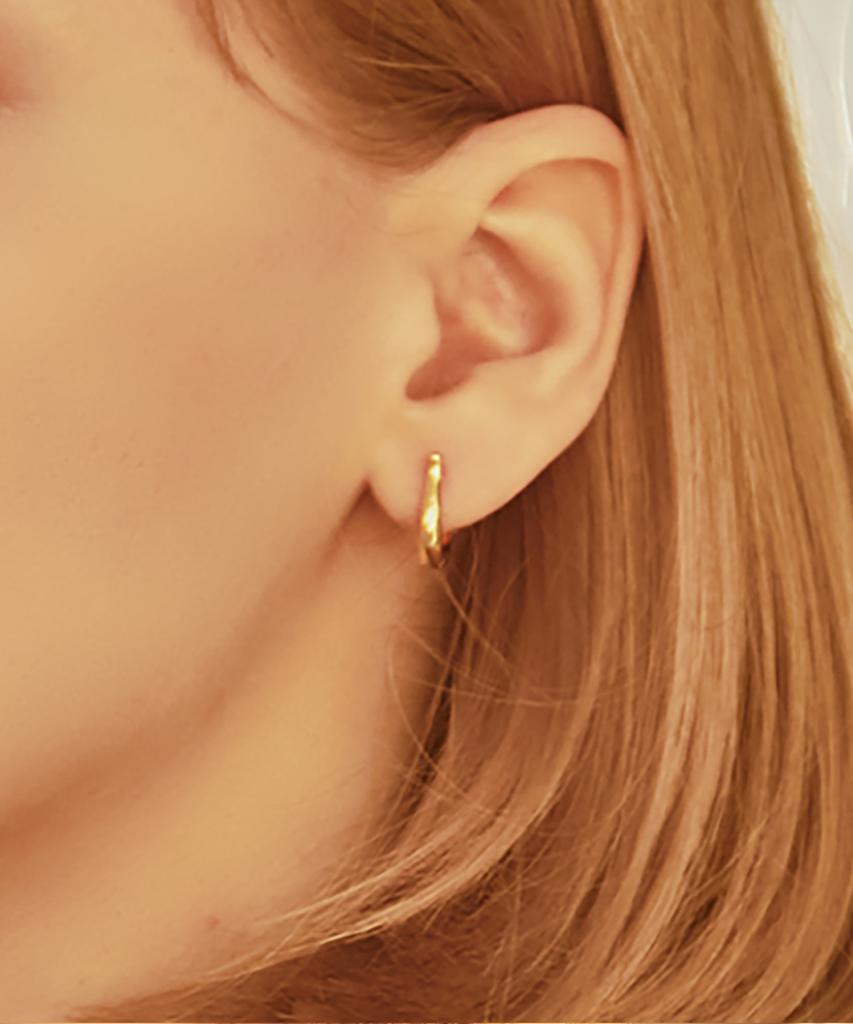 Charmy 18K, Silver 925 Kettle Earrings