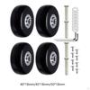 Replacement Wheels for Travel Bags Smooth Glide Easy Assembly