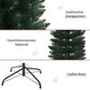 Christmas Tree 180 Cm, Highly Realistic, 380 Branches, Fire-Retardant, Stable Base, Green