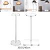 Acrylic Hat Stand Hat Display Rack Storage Hat Holder Wig Stand Transparent Pedestal Stand for Cowboy Hat Wig Toupee Hat Retail