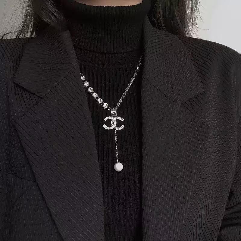 Love Coarse Necklace Women's Summer Versatile Girl Accessories Hip Hop Spice Girls Premium Chains Niche Sweater Chains Autumn and Winter Collection