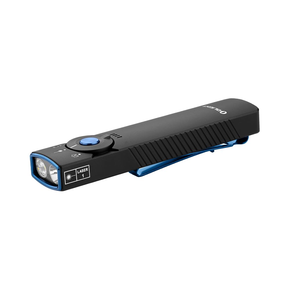 OLIGHT Arkfeld Pro EDC 1300 IPX7 with Detection for Emergency Professional and Outdoor and Compact Flashlight, Lumens, Rechargeable, Waterproof,