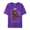 Japanese Aesthetic Dragon Tokyo Japan Unisexga Europe T Shirts Slim Fit Printed Pure Cotton Crew Neck Unisex Tops Shirt