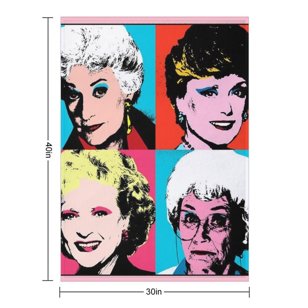 Golden Girls Throw Blanket sofa bed Beautifuls Designers valentine gift ideas Blankets