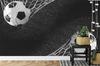 Photomural 3D Soccer Non-Woven 208x146
