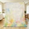 Cozy Soft Watercolor Flannel Throw Blanket – No Shedding, Skin-Friendly, Warm for Home TV Nights, Christmas & Halloween Use