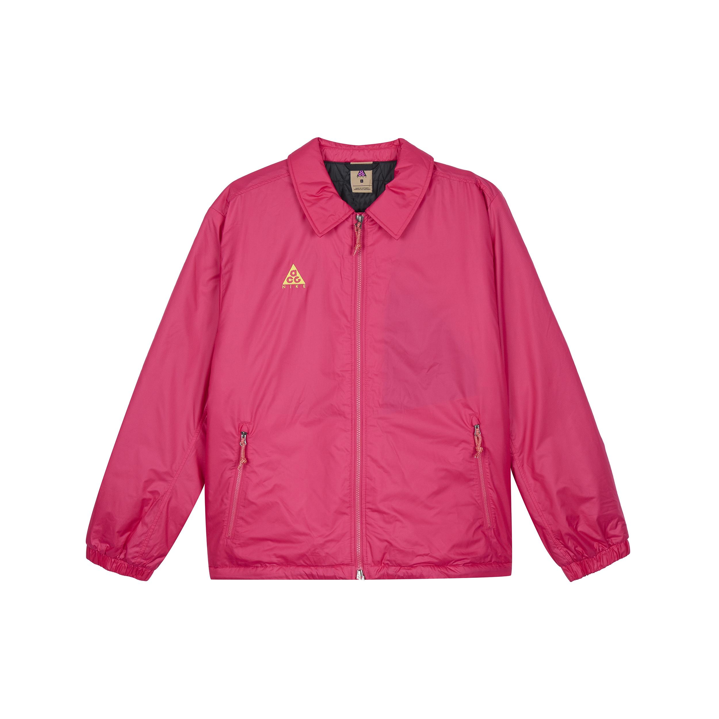 Nike Lab ACG PrimaLoft Jacket Push Pink Opti Yellow Men s BQ7200-666 M