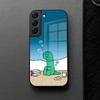 Joguman Studio Phone Case Glass For Samsung Galaxy S21 S25 S22 S20 S24 S23 Ultra Fe Plus A16 A34 A54 A24 Coque