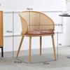 Rattan Woven Dining Armchair for Home, Restaurant, Cafe, Bar & B&B