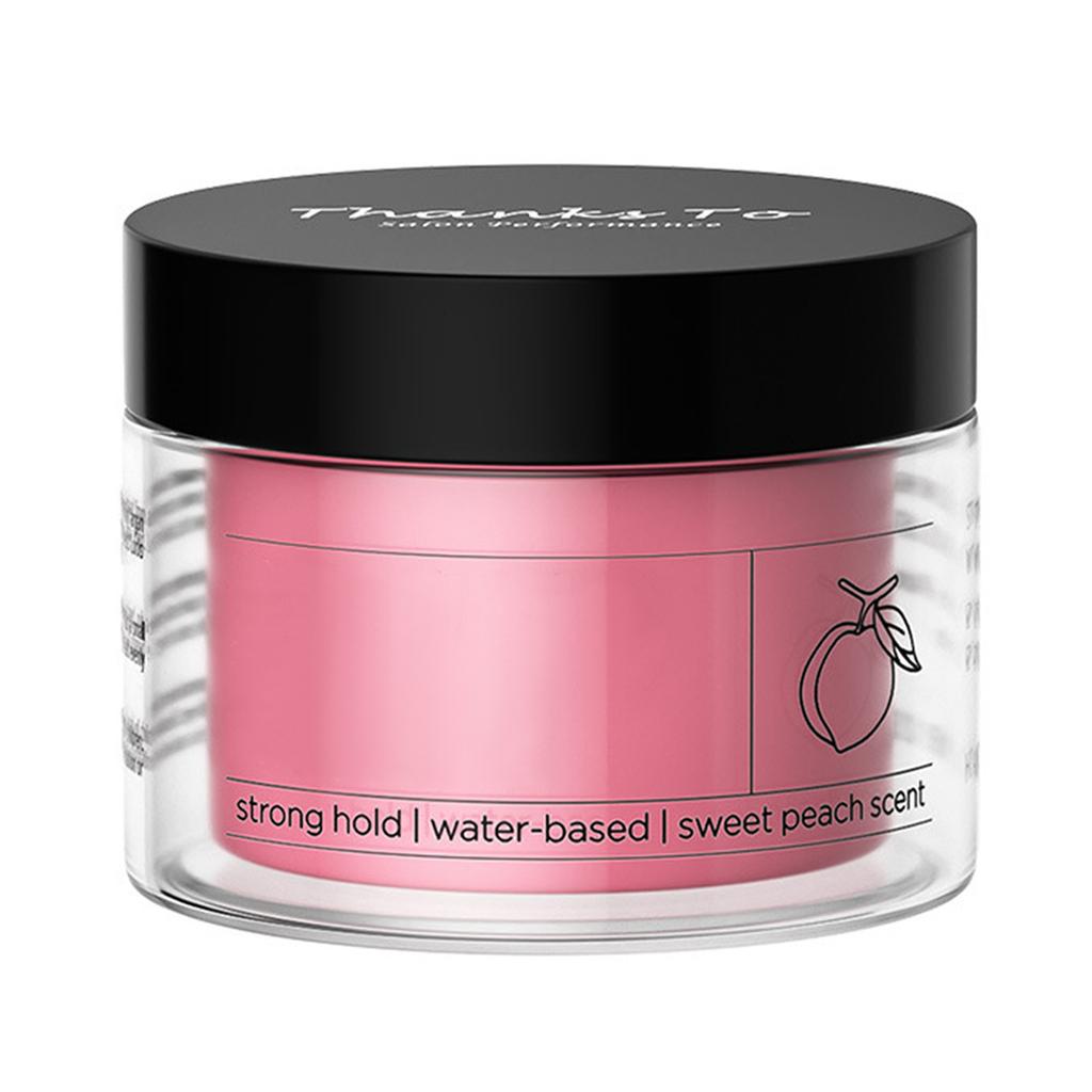Long-Lasting Styling Pomade Wax – 1Pc 100g Strong Hold for Hair Braiding & Edge Control, Smooth Application