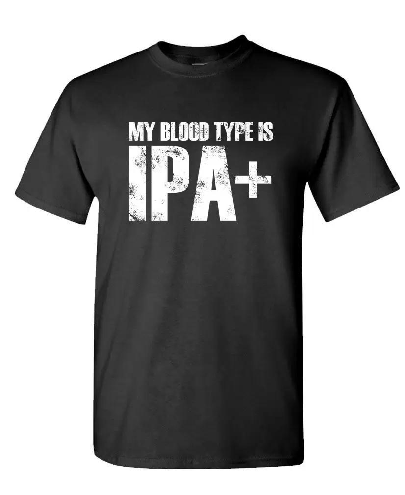 My Blood Type Is Ipa Unisex Cotton TShirt Tee Shirt