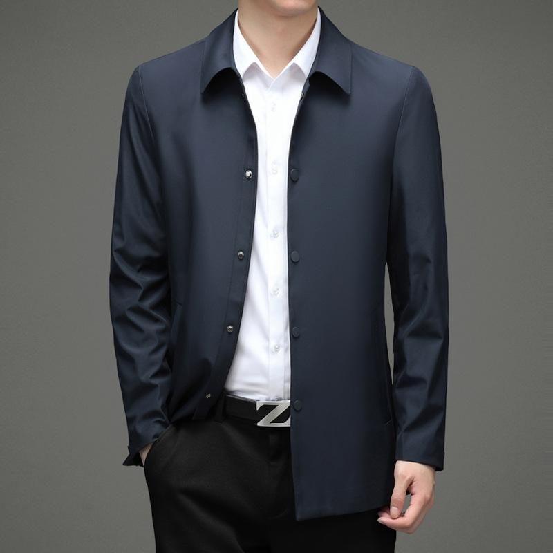 

Мужской пиджак с лацканами, простой клетчатый внутренний пиджак, деловой кэжуал, трендовый мужской топ 58 чёрный