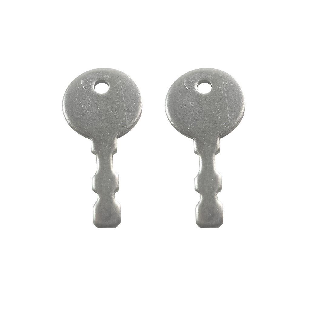 

2pcs Key Boat for Hatch Yacht Door Mountings Locks Boats Equipment Hardware Marine Accessory Supplies Hatches Tools