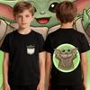 Boys Star Wars Yoda Tshirt Cotton Casual Kids T Shirt Toddler Short Sleeve Summer Clothing for Child