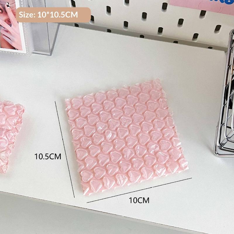 Heart Bubble Bag 10pcs Pink Self Seal Padded Envelopes Lightweight Mail Bags for Gift Retailer Packaging 1