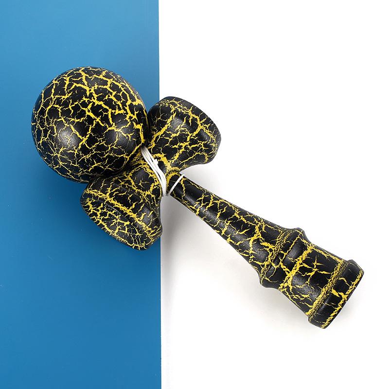 

Wooden Kendama String Ball - Traditional Jade Sword Toy for Beginners and Professionals
