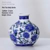 Antique Blue and White Chinese Porcelain Vase - European & American Handicraft for Flower Arrangements