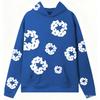 Set Felpa Streetwear Donna Stampa Kapok Vestibilità Larga Manica Lunga Outfit Casual