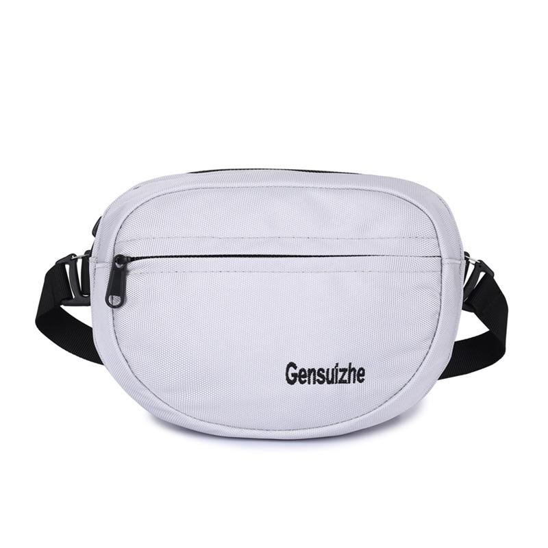 Nylon shoulder bag women's new lightweight daily saddle bag personalized versatile shoulder bag trendy messenger bag