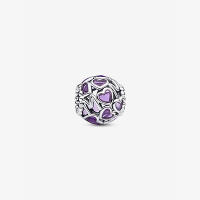 Openwork Heart Mom Charm 793772C01