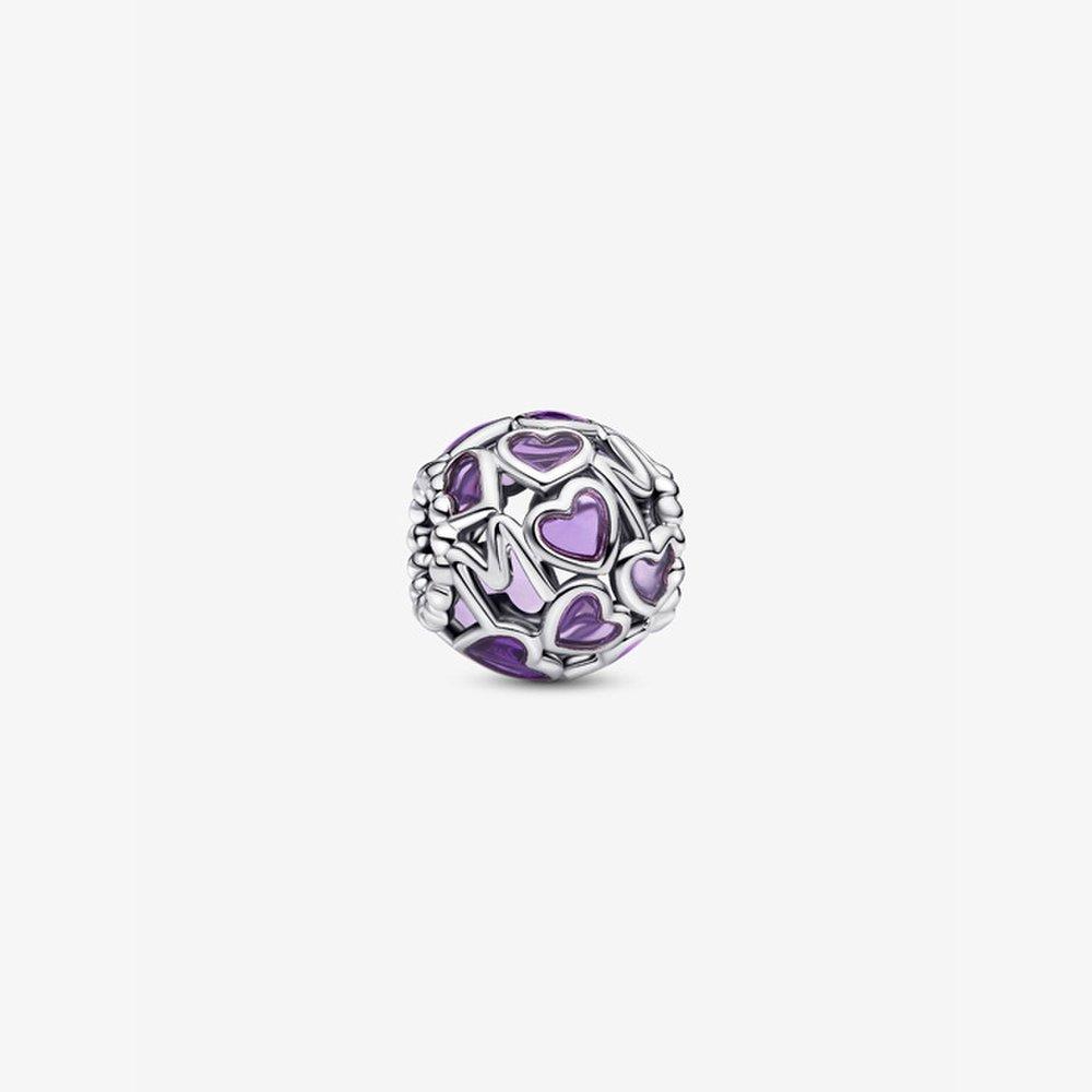 Pandora Openwork Heart Mom Charm 793772C01