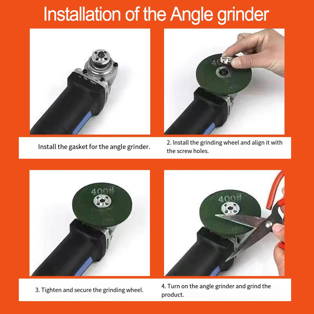 4Pcs Angle Grinder Grinding Wheel 400-2000 Mesh Angle Grinder Cutting Grinding Angle Grinder Tools Grinding Wheel