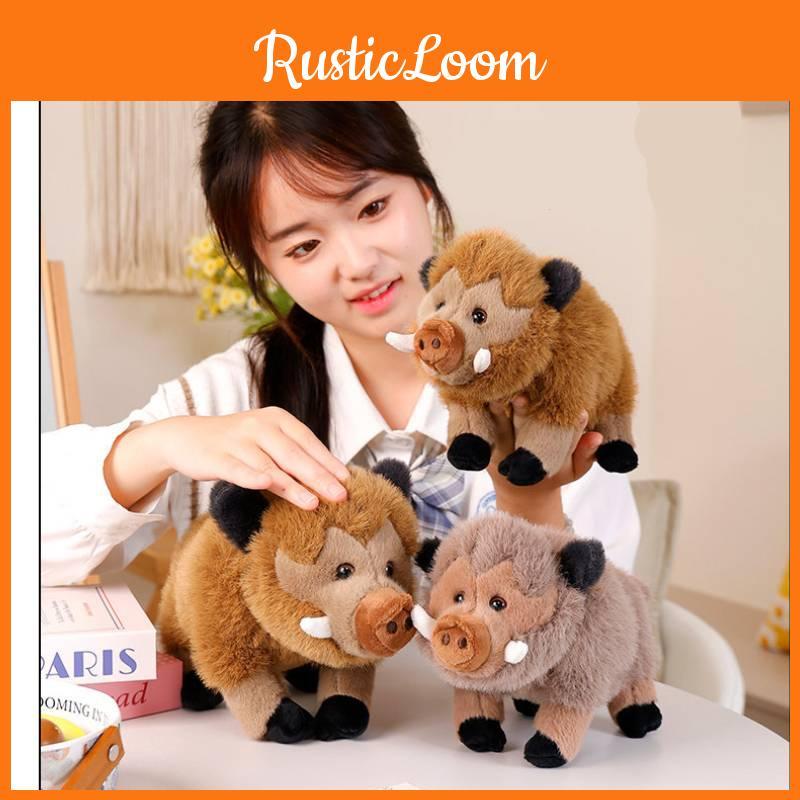 Entzückendes Niedliches Wildschwein Plüschtier Weiche Schwein Puppe Perfekt für Kindergeburtstagsgeschenke