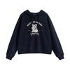 Chuyu Women's Terrier Dog Print Fleece-Lined Hooded Sweatshirt