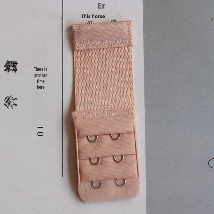 Extensie Sutiene cu Cârlig Dublu din Oțel Inoxidabil, Extensie Elastică cu Trei Rânduri.