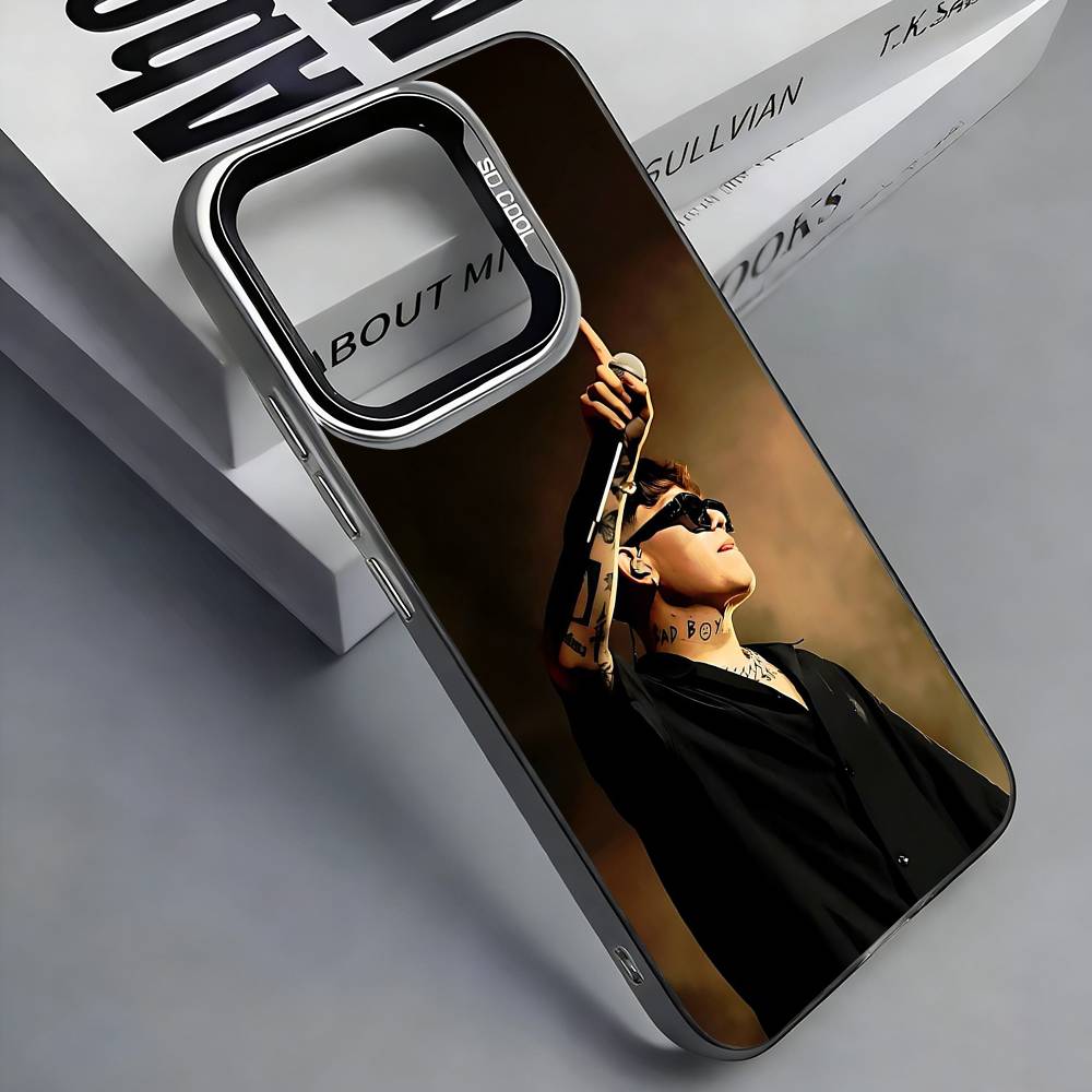J-Junior H Phone Case For iPhone 17,16,15,14,13,12,11 Plus,Pro Max,Colored Silver Phone Case iPhone12