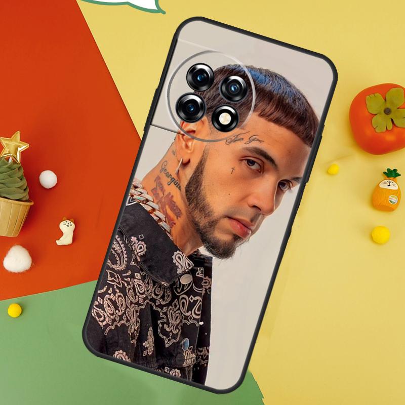 Anuel AA Case For OnePlus 12 11 9 10 Pro 8T 9RT 10T 10R OnePlus Nord 3 2T CE 2 Lite N100 N200 Cover