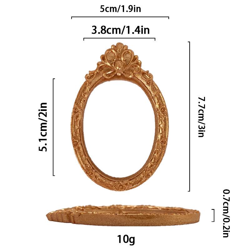 European-Style DIY Phone Case Frame, Badge, Gumi Display, and Dollhouse Scene Miniatures