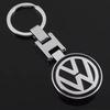 Suede Car Keyring Zinc Alloy Keychain Remote Key Auto Accessories For VW GTI Polo Golf Passat Tiguan Arteon Taigo Jetta Hub Cap vhcp29