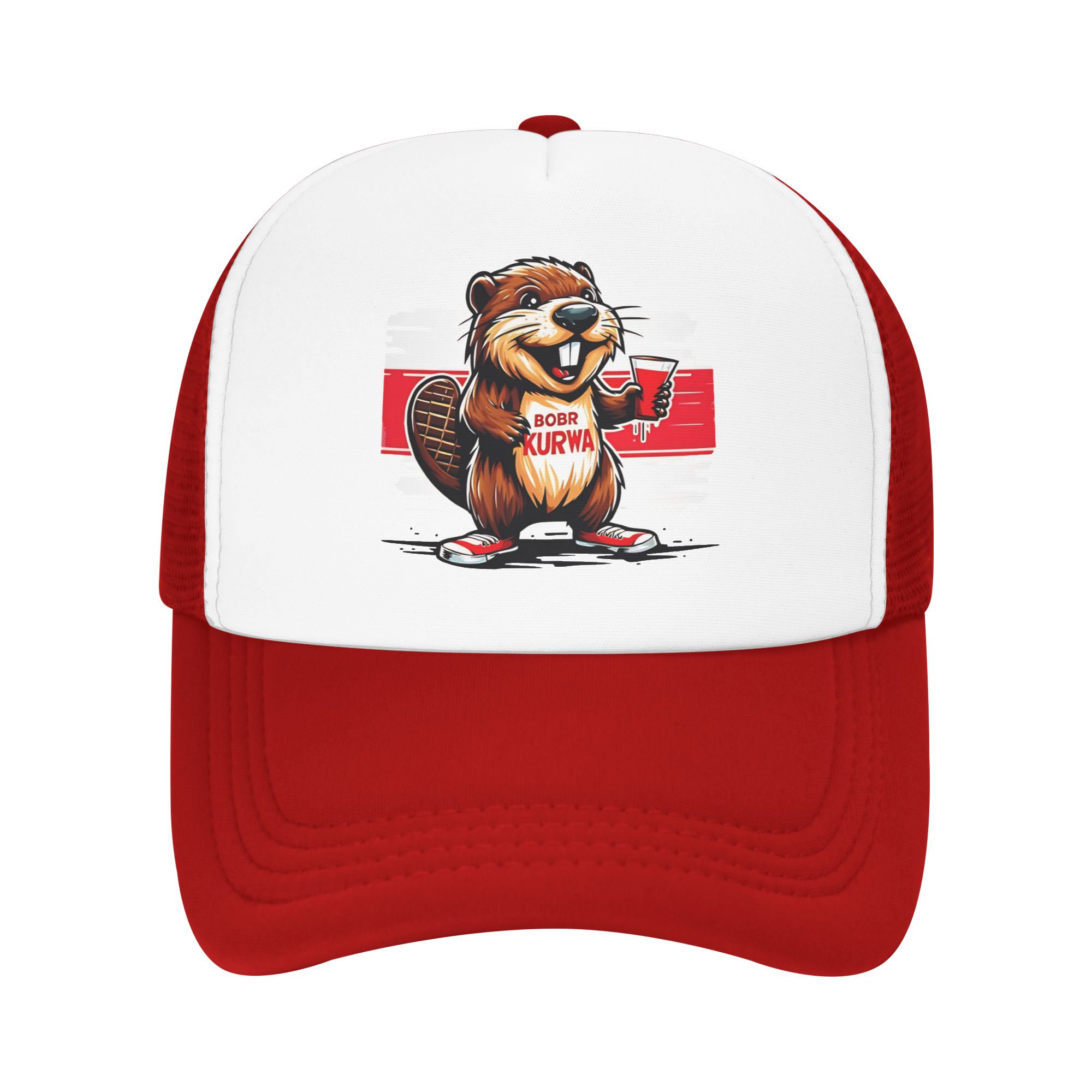 

Summer Sun Hats Bobr Kurwa Baseball Cap Sun Hot Sale Custom DIY Trucker Hat Men Adult Streetwear Outdoor Sport Baseball Caps One Size красный
