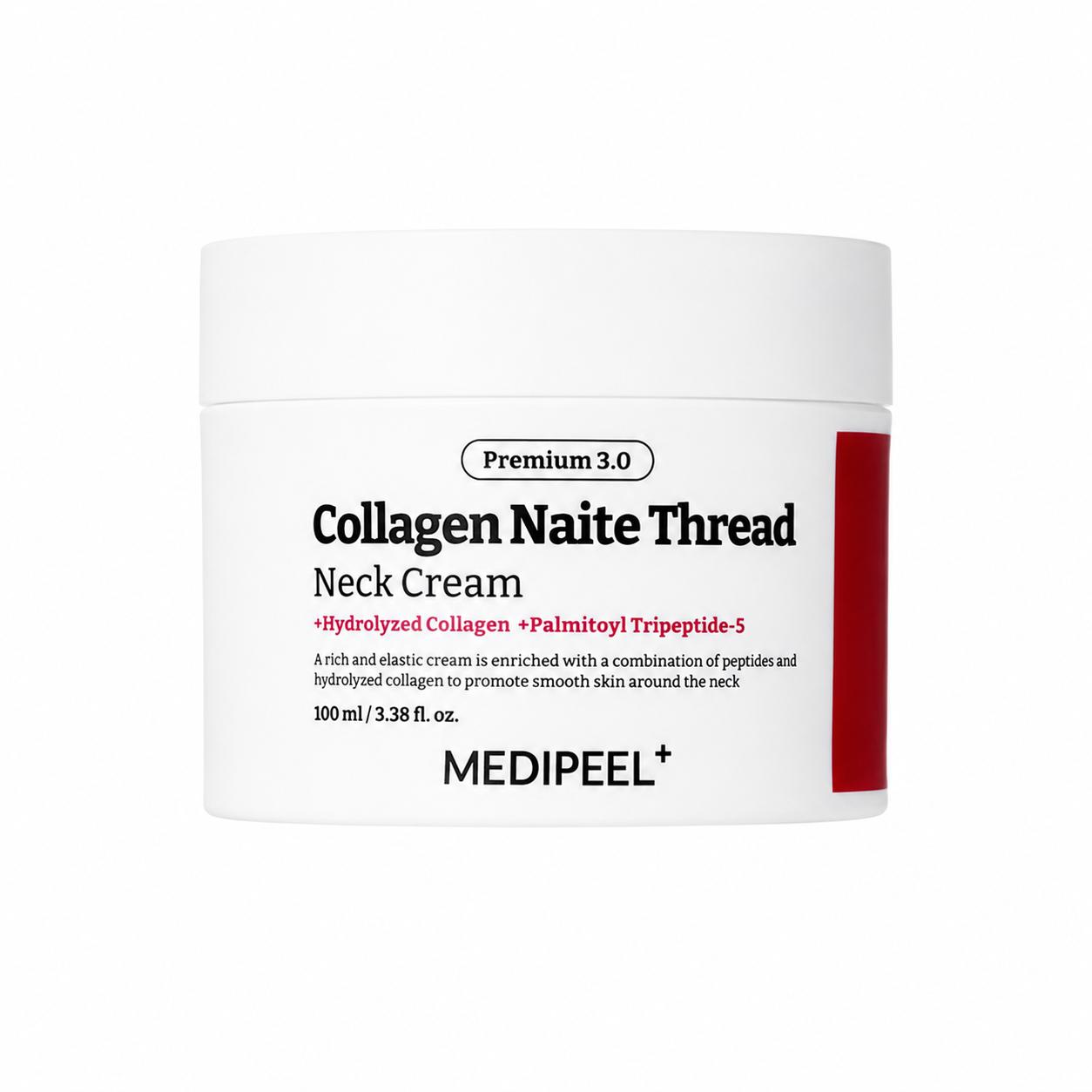 MDP+ Premium Collagen Naite Thread Neck Cream 3.0 100ml | Skin Tightening, Anti-Aging, Moisturizing 3.38oz/100ml