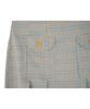 High School Disco Check Pleated Pocket Long Skirt