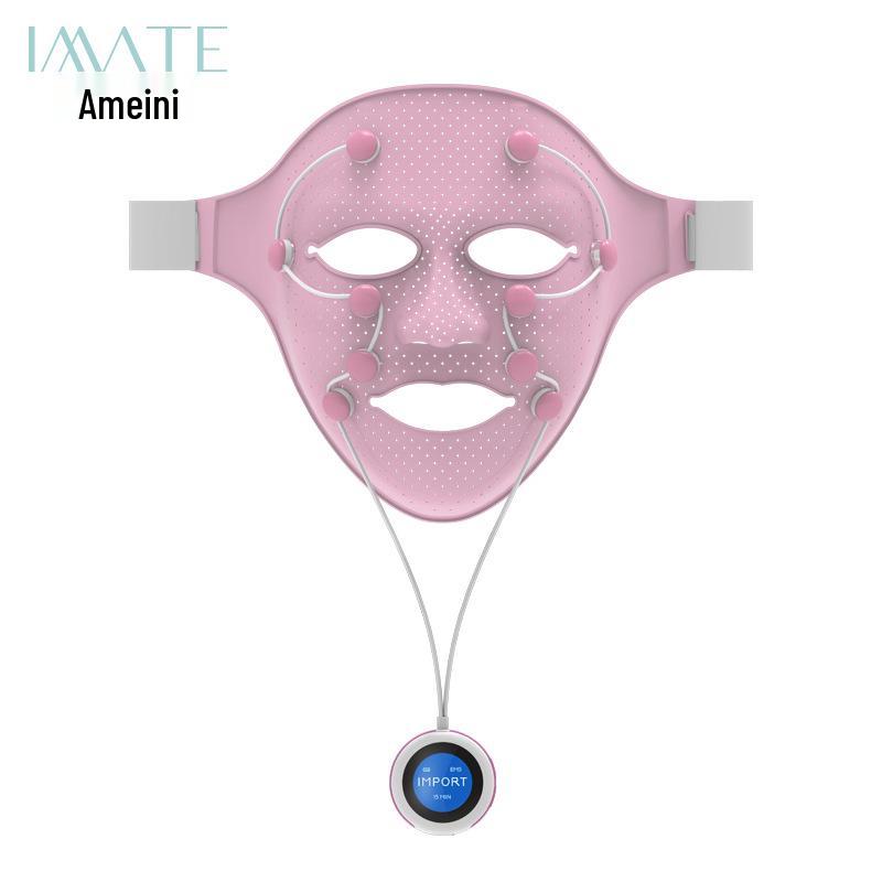 Силиконовый микротоковый массажер для лица EMS для лифтинга и уплотнения