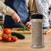 Pack of 8 Effective Spice Container Elegant Round Plastic Jars For Various Seasonings And More With Secure Lids