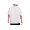 Nike Letter Brand Logo Print Round Neck Drop Shoulder Loose Short Sleeve T-Shirt Men T-Shirt White HJ0578-100