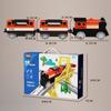 Assembling Design Electric Train Electric Powered Educational Model Set  Children's Toys