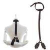 Erotic HandCuffs Mouth Gag BDSM Bondage Restraints Sex Toys for Couples Open Mouth Ball Backhand Cuffs Tied Up Adult Game