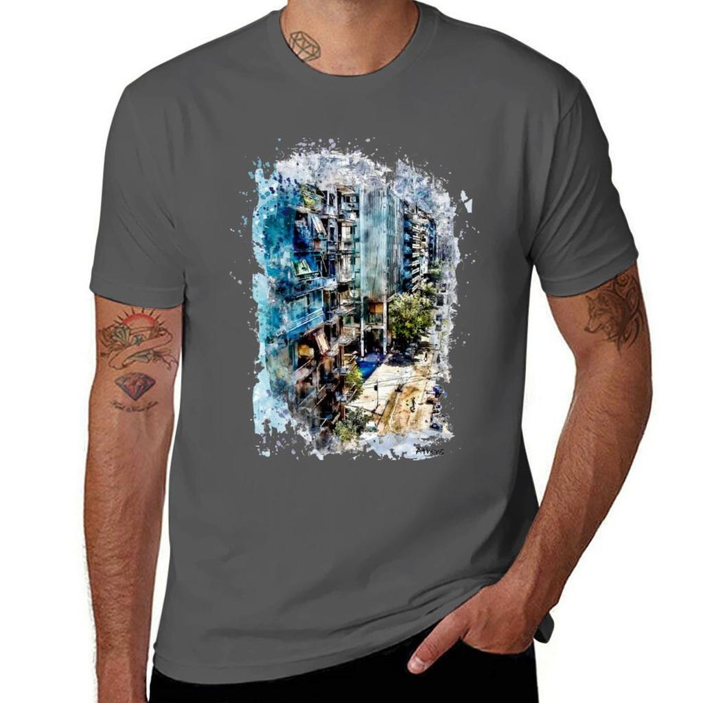 Athens Street Tshirt Work Comfort For Unisex Tshirt