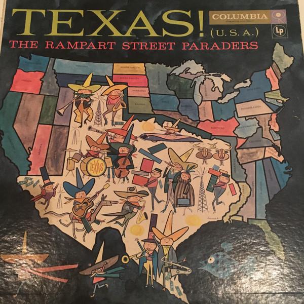 

LP Record RAMPART STREET PARADERS - Texas U.S.A. CL1061 Columbia 1957 US Jazz Used