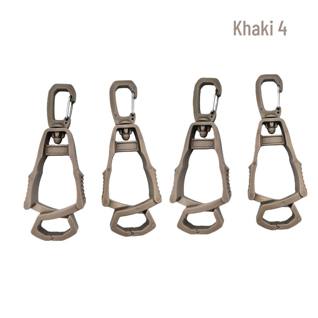 4-Piece Outdoor Anti-Lost Glove & Hat Clips - Multi-Functional Labor Protection Buckles with Free Shipping.